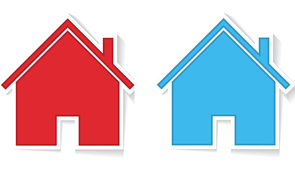 Blue House or Red House?