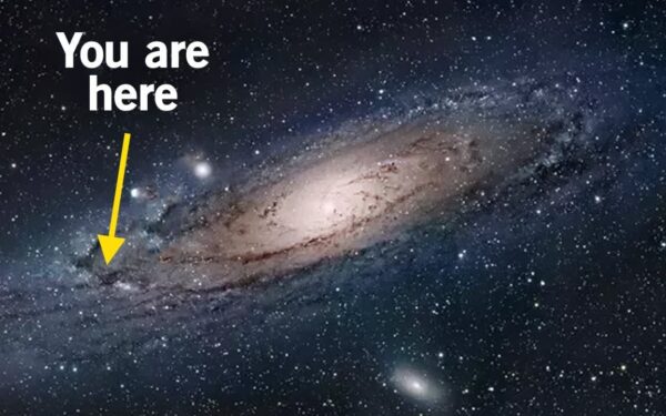 Don't take yourself too seriously, just a dust particle.