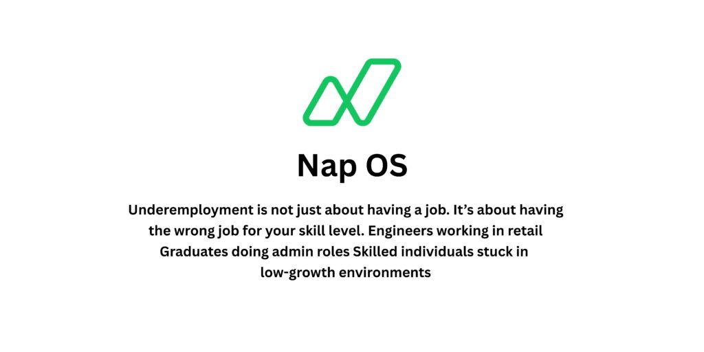 Underemployment Crisis: Why 42.5% of Graduates Are Working Below Their Potential And How Nap OS Fixes It?