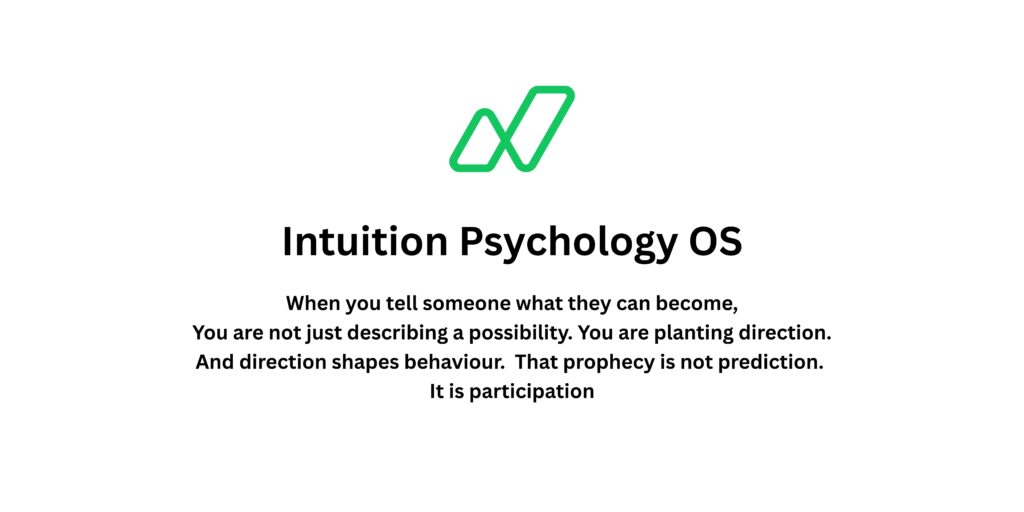 Trusting Other People’s Future with Prophecy Requires Self-Actualisation Through Self-Fulfilling Prophecy