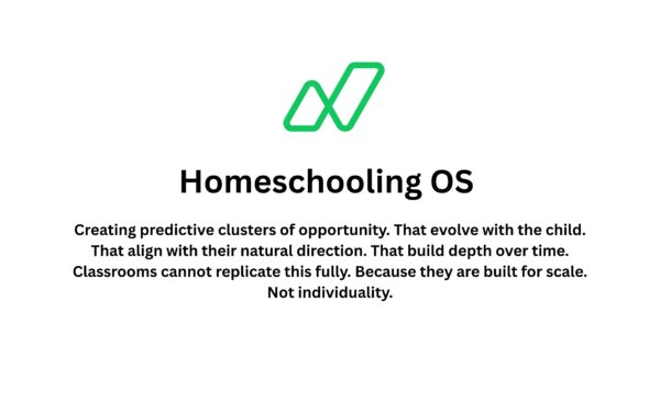 Crafting a Child’s Environment Through Predictive Clusters of Opportunities — Why It Is Only Possible Through Homeschooling, Not Classrooms?