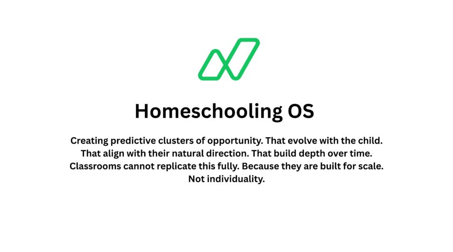 Crafting a Child’s Environment Through Predictive Clusters of Opportunities — Why It Is Only Possible Through Homeschooling, Not Classrooms?
