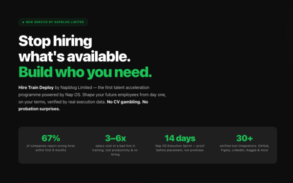 Recruiters, Why Settle for “Easy Apply” Talent When You Can Build Your Own? Nap OS