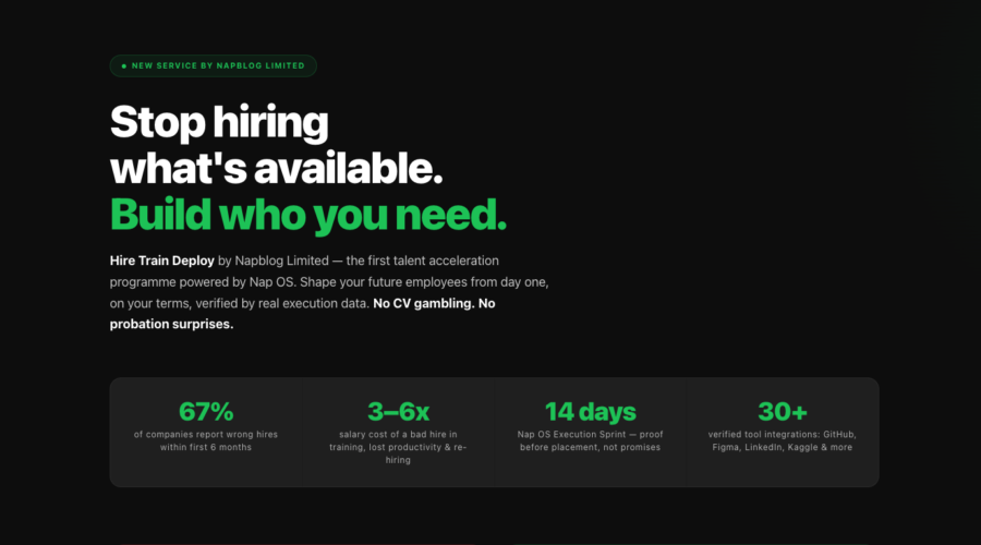 Recruiters, Why Settle for “Easy Apply” Talent When You Can Build Your Own? Nap OS