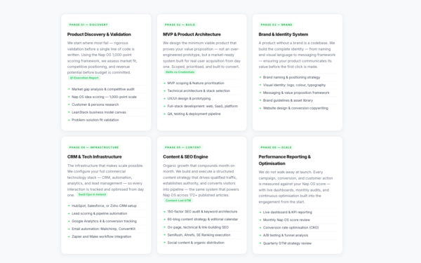 Napblog Limited: Go-To-Market Service — From Idea to Scalable System, Contact Now