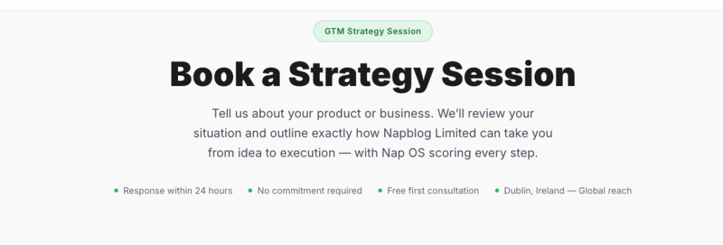 Full Stack Marketing Services — From First Contact to Full Execution, Napblog Limited