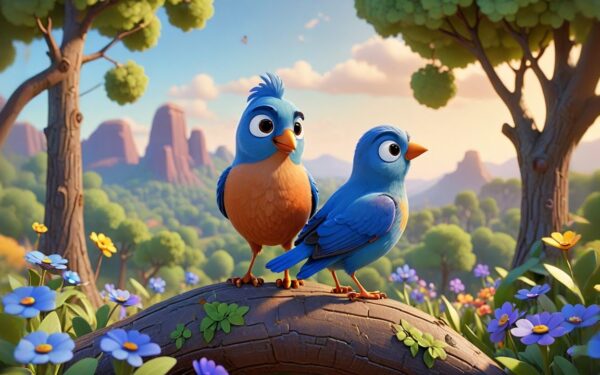 Morning melodies of birds are rhymes to woke up