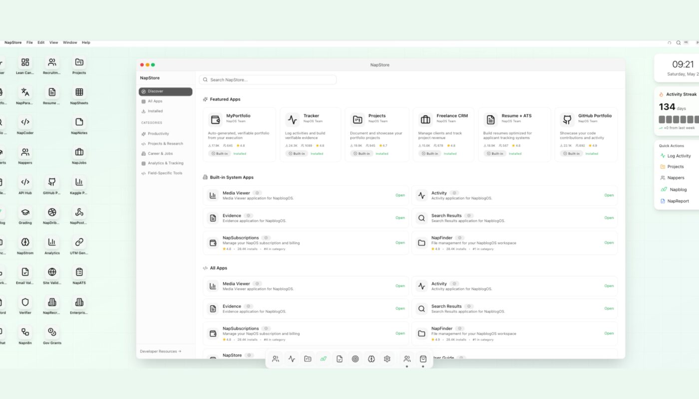 How Students Can Earn, Build a Live Portfolio, and Secure Their First Job Through NapStore: A New Economic Layer for the 15–25 Generation?