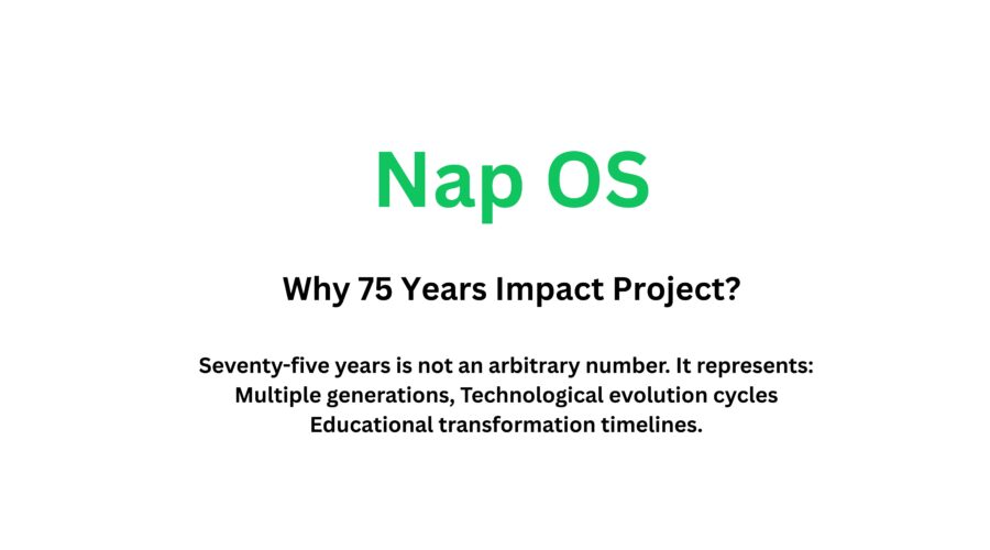Nap OS: A 75-Year Vision Built on Execution, Rhythm, and Purpose-Driven Impact