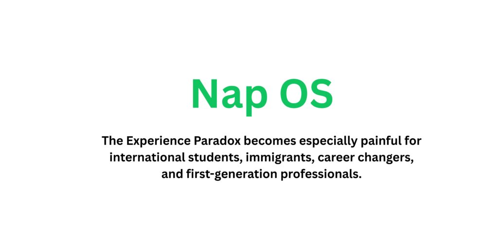 The 2026 Experience Paradox: Why Nap OS Was Built to Solve the University-to-Cashflow Crisis?
