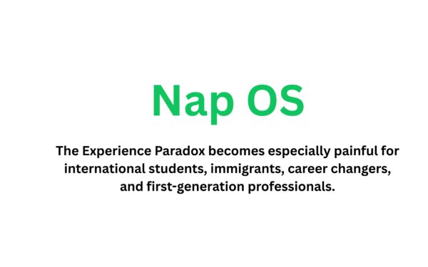 The 2026 Experience Paradox: Why Nap OS Was Built to Solve the University-to-Cashflow Crisis?