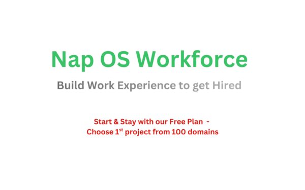 Build Work Experience with Nap OS Workforce to get Hired