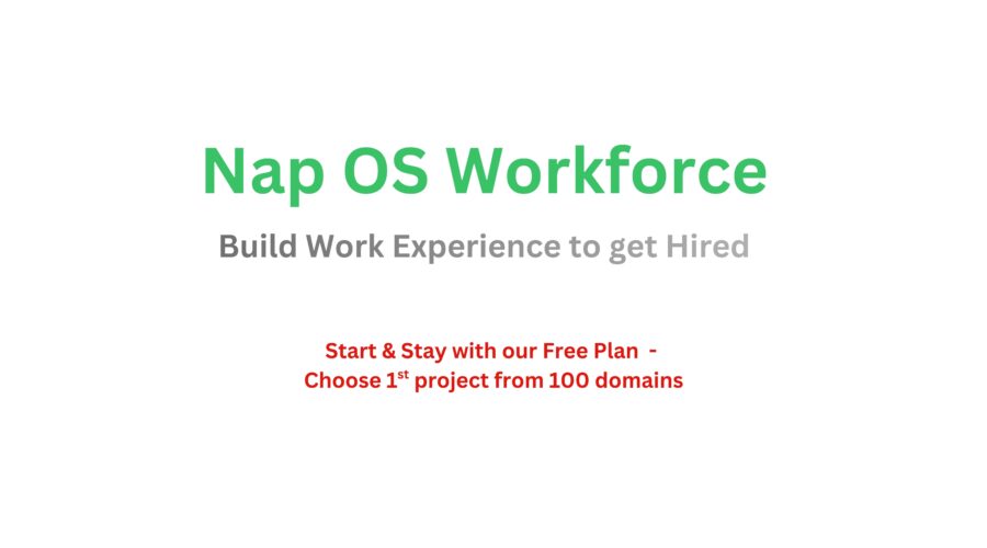 Build Work Experience with Nap OS Workforce to get Hired