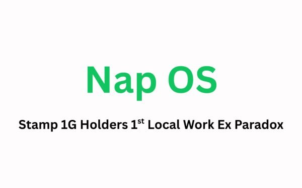 Yes with Nap OS, Now stamp 1G visa holders get what they are actually looking for their 1st local Irish Work Experience.
