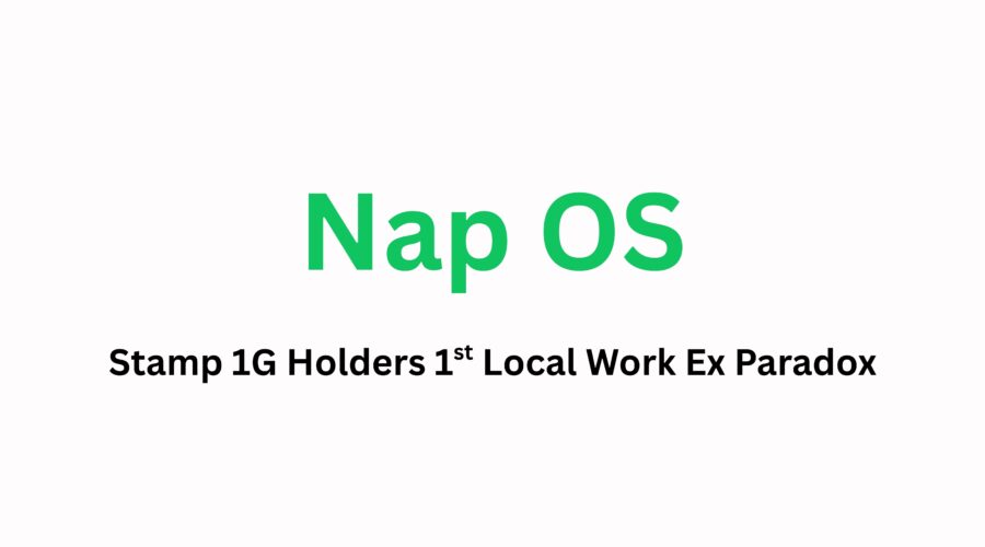 Yes with Nap OS, Now stamp 1G visa holders get what they are actually looking for their 1st local Irish Work Experience.