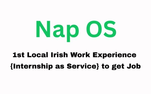 Nap OS helps 1st Local Irish Work Experience {Internship as Service} to get Job