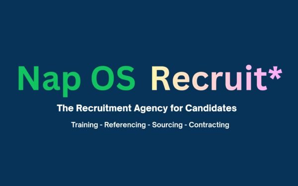 Nap OS Recruit: The Only Recruitment Agency for Candidates with Training, Referencing, sourcing and contracting with Clients.