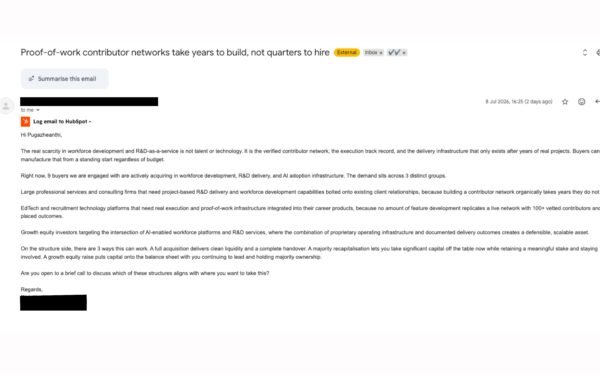 Nap OS is not for Sales: Proof-of-Work Contributor Networks Take Years to Build, Not Quarters to Hire