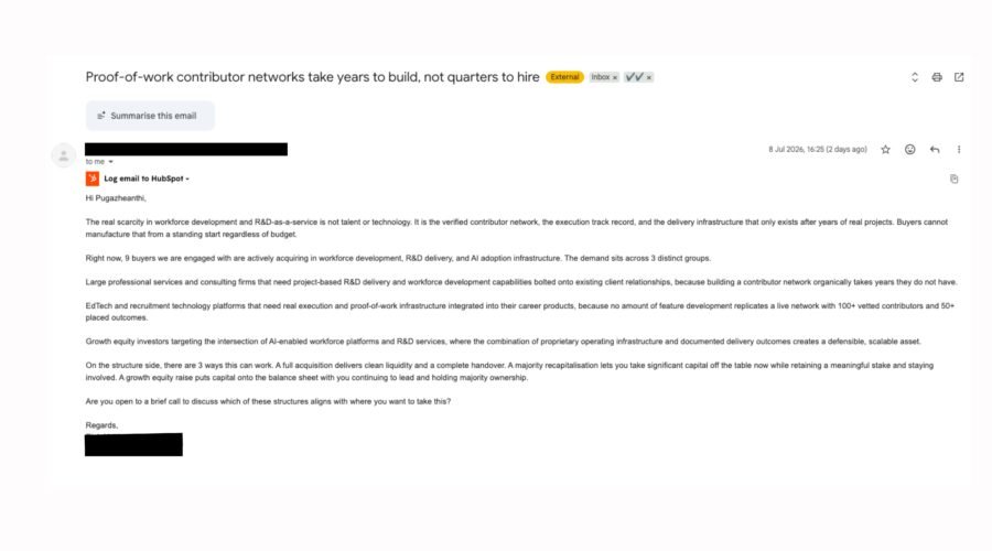 Nap OS is not for Sales: Proof-of-Work Contributor Networks Take Years to Build, Not Quarters to Hire