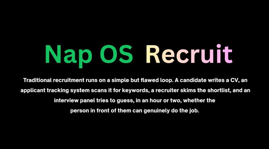 How Nap OS Recruit Turns Verified Experience Into a Hiring Advantage, floating workforce for employers to train and deploy at scale?