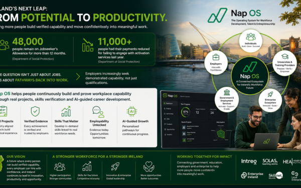 From Welfare to Work: How Nap OS Could Help Nearly 48,000 Long-Term Jobseekers Return to Employment in Ireland?