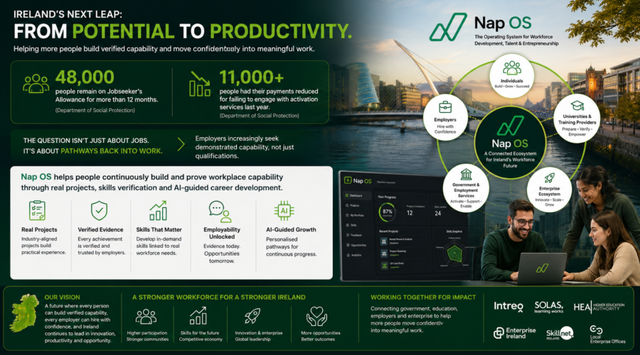 From Welfare to Work: How Nap OS Could Help Nearly 48,000 Long-Term Jobseekers Return to Employment in Ireland?