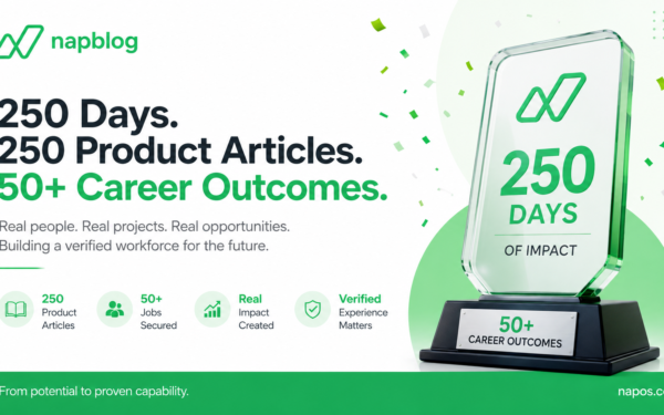 Nap OS: 250 Days, 250 Product Articles and 50+ Career Outcomes. August 2026
