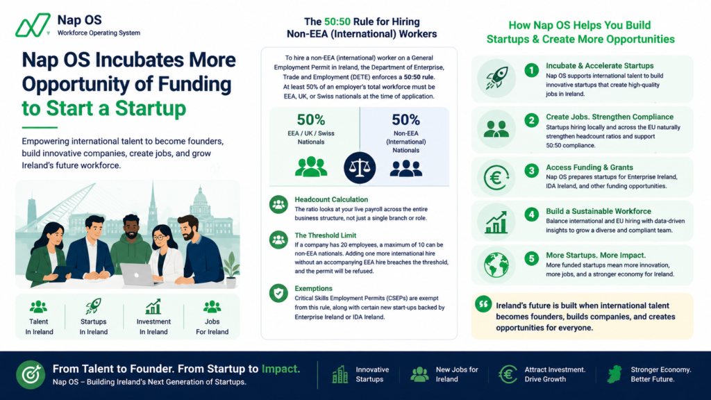 Beyond Employment: Why International Talent Should Also Build Startups in Ireland - Nap OS Incubate
