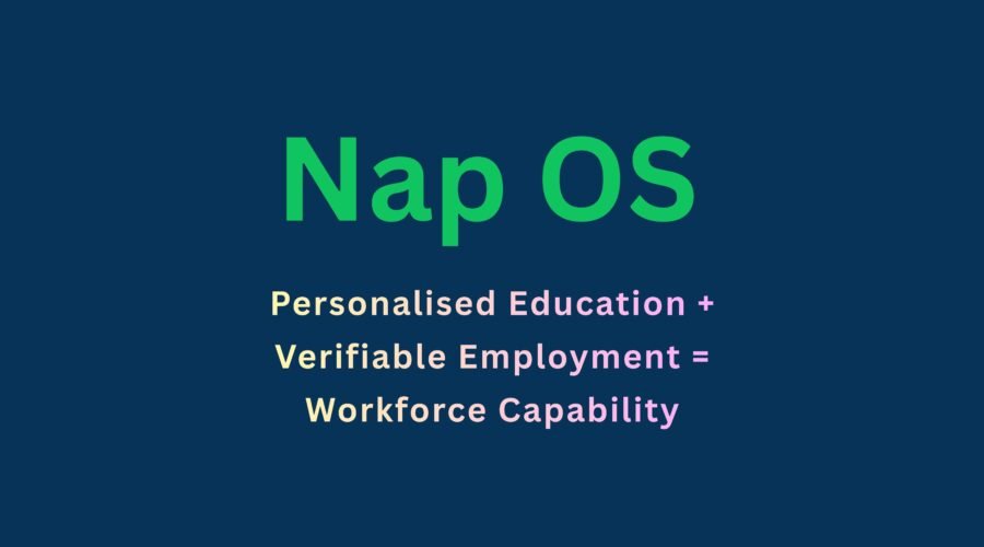 Education is commercialised worldwide, but it can be personalised by Nap OS