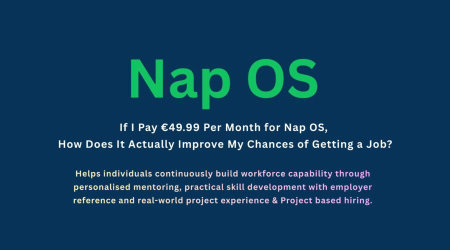 If I Pay €49.99 Per Month for Nap OS, How Does It Actually Improve My Chances of Getting a Job?