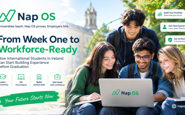 From Week One to Workforce-Ready: How International Students in Ireland Can Start Solving the Experience Catch-22 Before Graduation