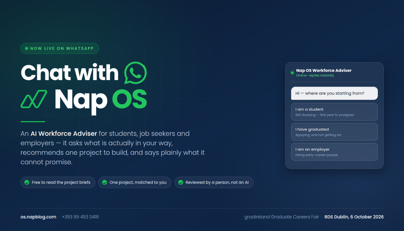 Nap OS is live on WhatsApp: A workforce adviser you can message like a friend to make project-based hiring at ease.