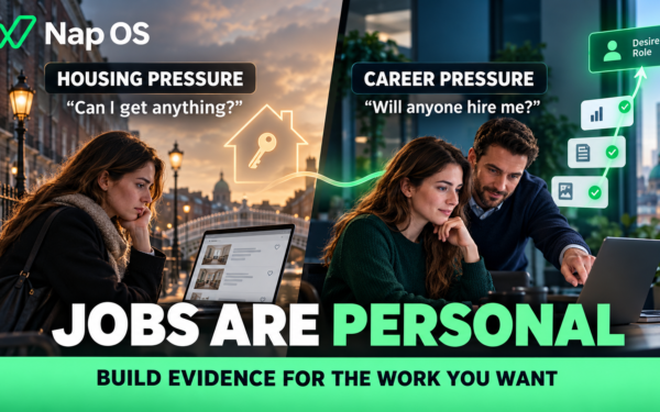 Careers are deeply personal and shouldn't require compromising on lifestyle—like struggling to find housing in Dublin.