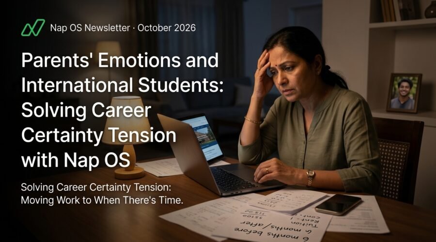 What a parent is actually buying, Nap OS International Work Experience Program 6+6=12 Mon, pre and post arrival career securing with foreign experts?