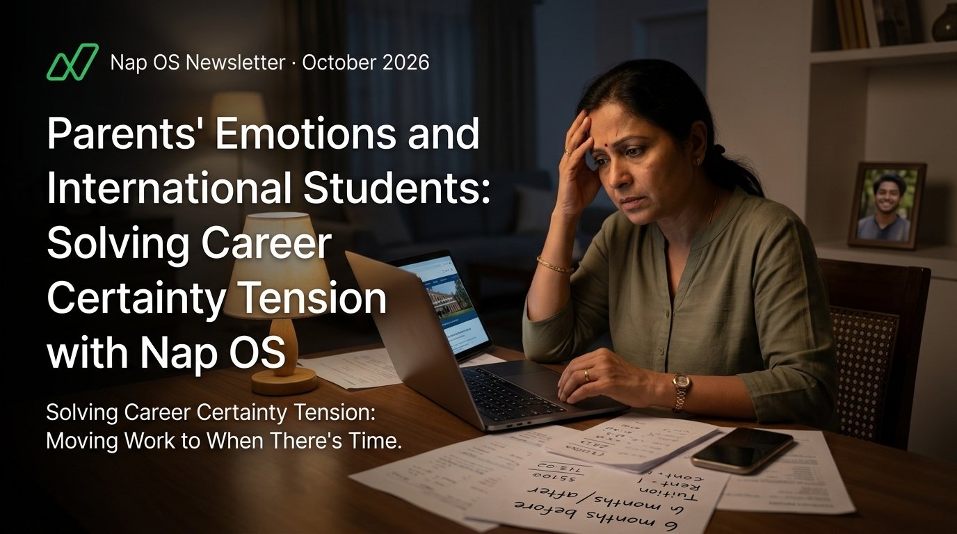 What a parent is actually buying, Nap OS International Work Experience Program 6+6=12 Mon, pre and post arrival career securing with foreign experts?